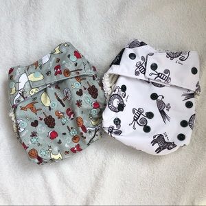 GroVia cloth diaper shells